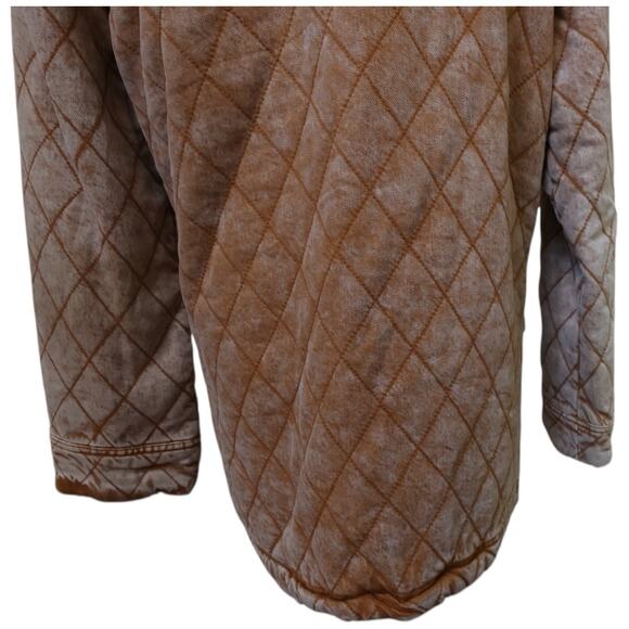 Young Fabulous & Broke Walker Quilted Jacket in Butterscotch Mineral YFB Size XS - Picture 10 of 12
